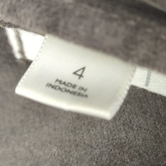 Ann Taylor LOFT Brown Velvety 1 Button Closure Classic Style Blazer Size 4 - Picture 10 of 11